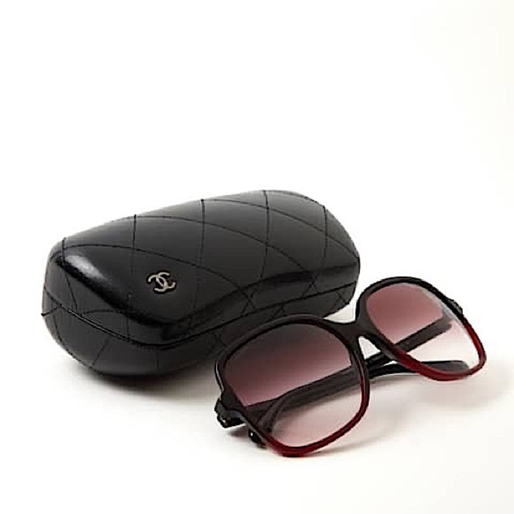 Chanel Interlocking CC Logo Oversize Sunglasses